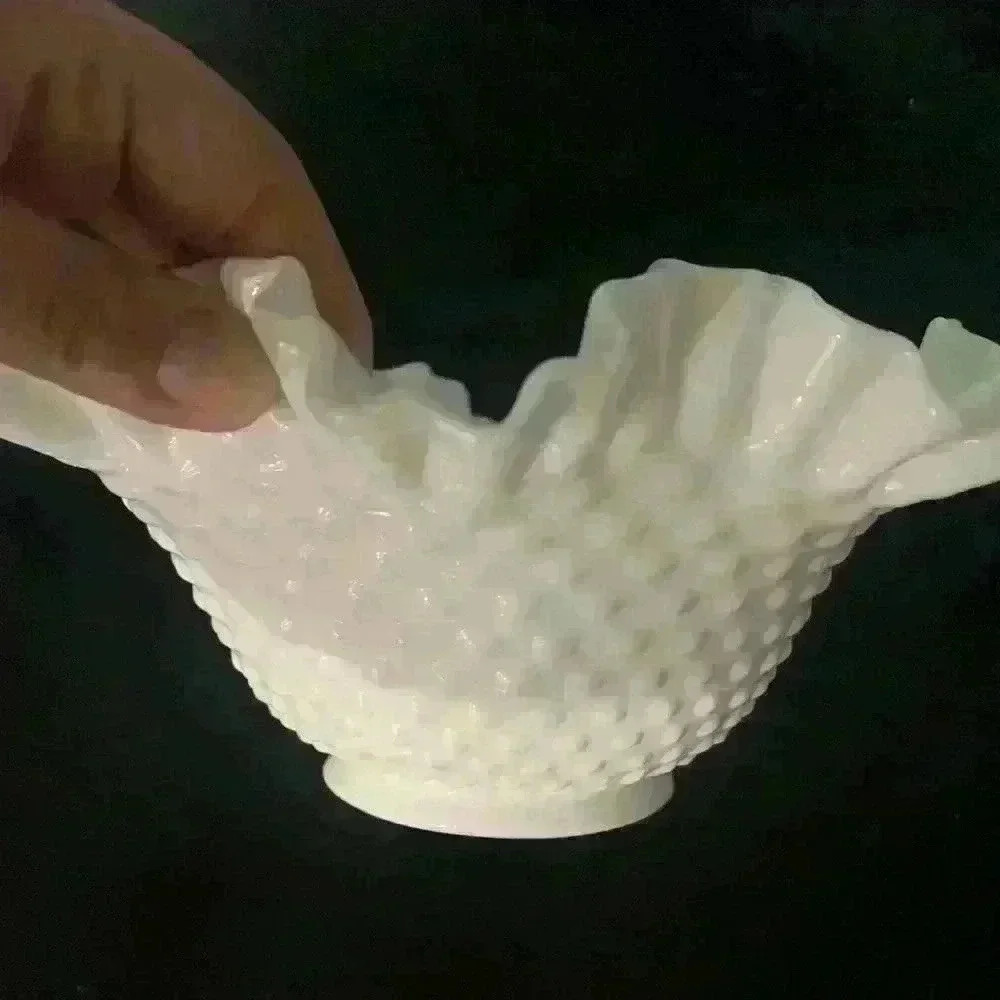 Fenton Milk Glass Bowl - Picture 3 of 3